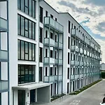 Carefree Mikroapartment Inkl. Balkon + Tiefgarage 아우크스부르크