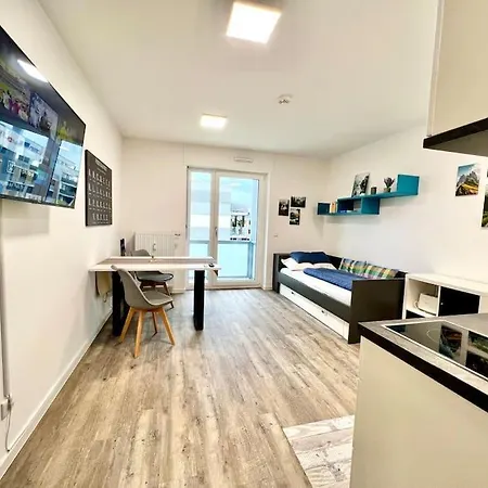 Carefree Mikroapartment Inkl. Balkon + Tiefgarage 아파트