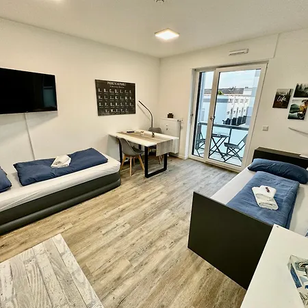 Carefree Mikroapartment Inkl. Balkon + Tiefgarage * 아우크스부르크