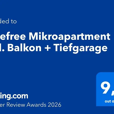 Carefree Mikroapartment Inkl. Balkon + Tiefgarage 아파트 아우크스부르크